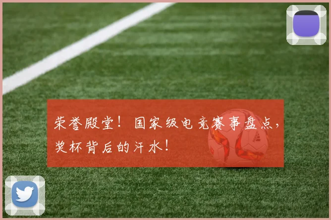 荣誉殿堂!国家级电竞赛事盘点,奖杯背后的汗水!